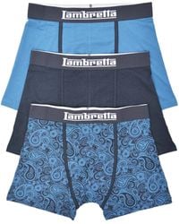Lambretta - Paisley Boxer Shorts (Pack Of 3) - Lyst