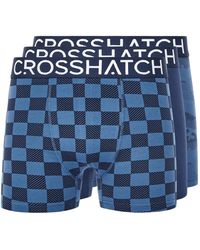 Crosshatch - Bresler Boxer Shorts (Pack Of 3) - Lyst