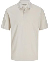 Jack & Jones - Short Sleeve Plain Pique Polo T Shirt - Lyst