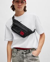 HUGO - Ethon 2.0 Belt Bag With Logo Patch Nos - Lyst