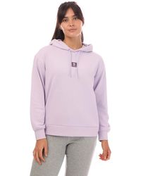 Timberland - Womenss Stack Logo Loopback Hoody - Lyst