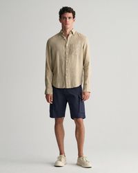 GANT - Relaxed Twill Cargo Shorts - Lyst