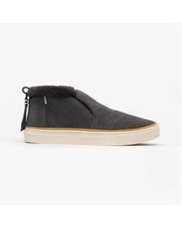 TOMS - Paxton Ladies Suede Slip On Dark - Lyst
