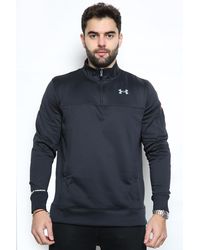 Under Armour - Fleece Quarter Zip Track Top - Lyst