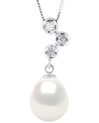 Ateliers Saint Germain - Necklace Jewelry Diamonds 0,06 Cts - Lyst