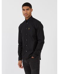 Luke 1977 - Telford Tailored Fit Smart Shirt - Lyst