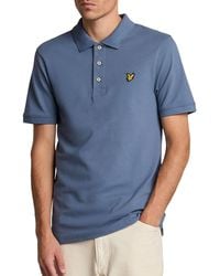 Lyle & Scott - Polo Shirt Short Sleeve Summer Golf Tee Cotton Jersey Sports - Lyst