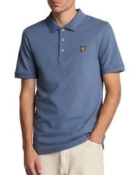 Lyle & Scott - Herren Polo-Shirt Kurzarm Sommer Golf T-Shirt Baumwoll-Jersey Sport - Lyst