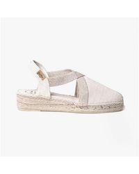 Toni Pons - Verdi Ladies Vegan Espadrilles Sandals Ecru - Lyst