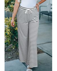 Azura Exchange - Gestreepte Broek Casual Draag - Lyst