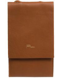 Pure Luxuries - 'Rina' Nappa Leather Cross Body Phone Bag - Lyst