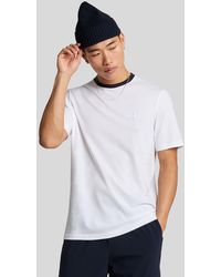 Lyle & Scott - Superfine Cotton Contrast T-Shirt - Lyst