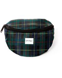 Spiral - Accessories Plaid Patterned Crescent Shape Fanny Pack - Lyst