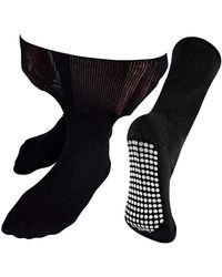 Dr.Socks - Extra Wide Oedema Socks With Non Slip Grips - Lyst
