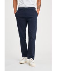 Nines - Cotton Straight Leg Trouser - Lyst