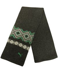 PUMA - Nordic Jacquard Knit Scarf Textile - Lyst