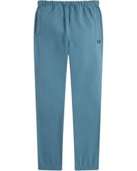 Fred Perry - Loop Back Ash Sweat Pants Cotton - Lyst