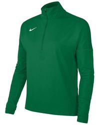 Nike - Front Zipper Pocket Funnel Neck Long Sleeve Athletic Top - Lyst