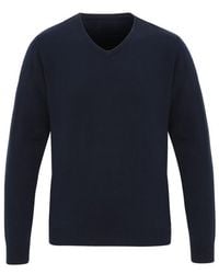 PREMIER - Essential Acrylic V-Neck Sweater - Lyst