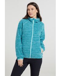 Mountain Warehouse - 'Lleyn' Fleece Jacket Antipill Breathable Full Zip Activewear - Lyst