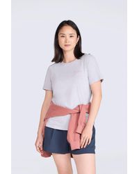 Mountain Warehouse - 'Marina' Logo T-Shirt Cotton Casual Breathable Summer Tee - Lyst