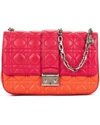 Dior - Lady Tricolor Medium Shoulder Bag - Lyst