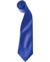 PREMIER - Colours Satin Clip Tie (Pack Of 2) (Royal) - Lyst