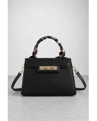 SVNX - Small Crossbody Bag With Scarf Handle - Lyst