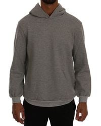 Daniele Alessandrini - Pullover Hodded Cotton Sweater - Lyst