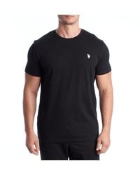 U.S. POLO ASSN. - Cotton Short Sleeve T-Shirt Us42154023 - Lyst