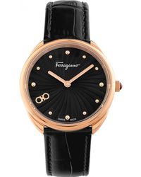 Ferragamo - Sfyn01522 Ladies Cuir Watch - Lyst