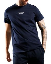 Weekend Offender - T Shirts Peele Crew Neck Short Sleeve Casual Cotton Tops - Lyst