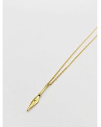 SVNX - Drop Down Arrow Necklace Plated - Lyst