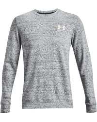 Under Armour - Rival Terry Crew Sweater - Lyst