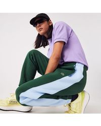 Lacoste - Contrast Bands Trackpants - Lyst