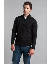 Kensington Eastside - Funnel Neck Zip-Through Cardigan - Lyst