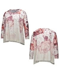 PUMA - X Careaux Long Sleeved Top T-Shirt Tee Floral 571722 03 A7B - Lyst