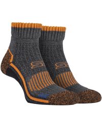 Storm Bloc - Cotton Rich High Ankle Length Hiking Trekking Socks - Lyst