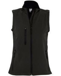Sol's - Ladies Rallye Soft Shell Bodywarmer Jacket - Lyst