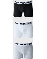 BoohooMAN - 3 Pack Multi Boxers - Lyst