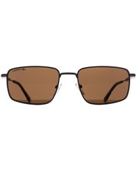Lacoste - Rectangle Matte Light Gunmetal L277S - Lyst