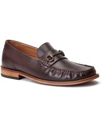Base London - Madison Herren Mokassins Aus Gebranntem Tan-Leder - Lyst