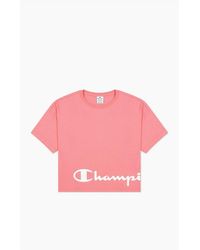Champion - Regular Fit Crew T-Shirt - Lyst