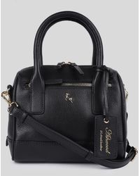 Ashwood Leather - 'Moda Siciliana' Real Tote Crossbody Bag - Lyst
