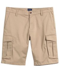 GANT - D1 Relaxed Twill Cargo Shorts - Lyst