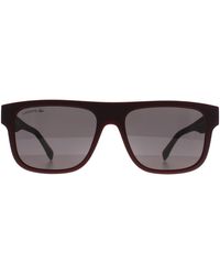Lacoste - Rectangle Dark L6001S - Lyst