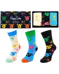 Happy Socks - 3-Pack Mixed Dog Gift Set Cotton - Lyst