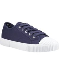 Hush Puppies - Freya Canvas Textile Trainers - Lyst