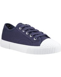 Hush Puppies - Freya Canvas Textil Damen Sneaker - Lyst
