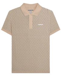 Lambretta - Aw24 Geometric Polo Shirt Cotton - Lyst